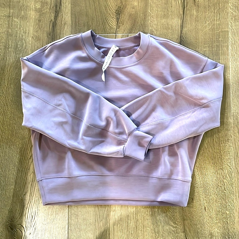 Lululemon Softstreme Cropped Sweatshirt